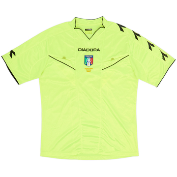 2013-15 Italy Diadora Referee Shirt - 5/10 - (M)