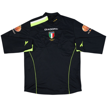 2005-06 Italy Diadora Referee L/S Shirt - 9/10 - (M)