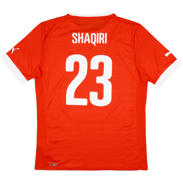 2012-13 Switzerland Home Shirt Shaqiri #23 - 8/10 - (L)