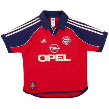 1999-01 Bayern Múnich Camiseta Local - 8/10 - (L.Boys)