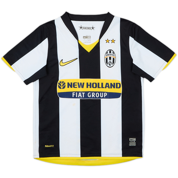 2008-09 Juventus Home Shirt - 6/10 - (6-7 Years)