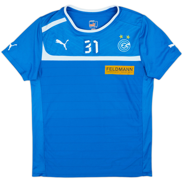 Camiseta Puma de entrenamiento versión jugador del Grasshoppers 2018-19 #31 - 5/10 - (M)