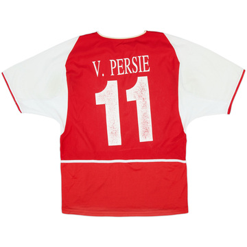 2002-04 Arsenal Home Shirt V. Persie #11 - 5/10 - (XL.Boys)