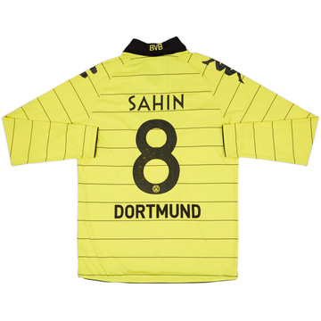 2010-11 Borussia Dortmund Home L/S Shirt Sahin #8 - 6/10 - (L)