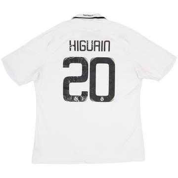 2008-09 Real Madrid Home Shirt Higuain #20 - 4/10 - (XL)