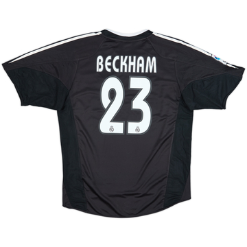 2004-05 Real Madrid Away Shirt Beckham #23 - 8/10 - (M)
