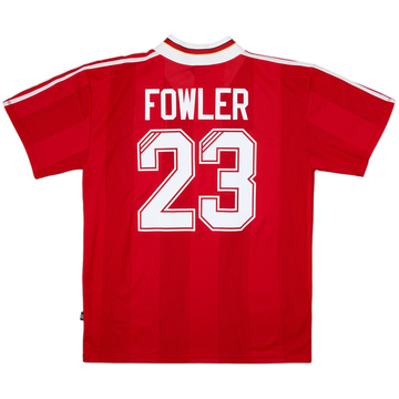 Camiseta de local de Liverpool 1995-96 Fowler #23 - 10/10 - (XL)