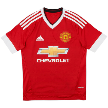 2015-16 Manchester United Home Shirt - 6/10 - (L.Boys)