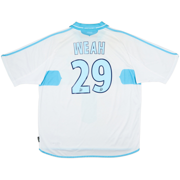 2000-01 Olympique Marseille Home Shirt Weah #29 - 8/10 - (XL)