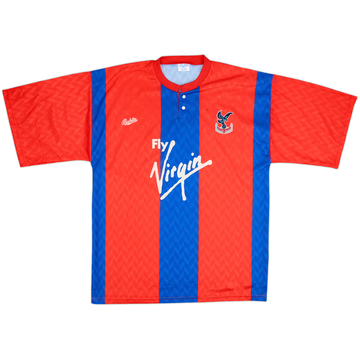 1990-91 Crystal Palace Home Shirt - 8/10 - (L)
