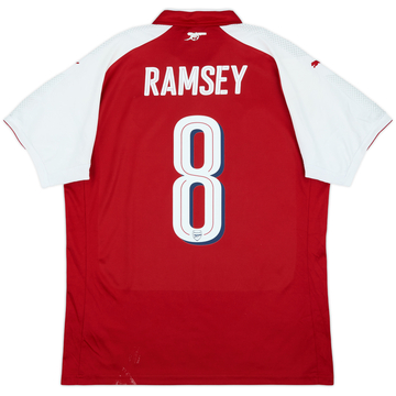 2017-18 Arsenal Home Shirt Ramsey #8 - 7/10 - (L)