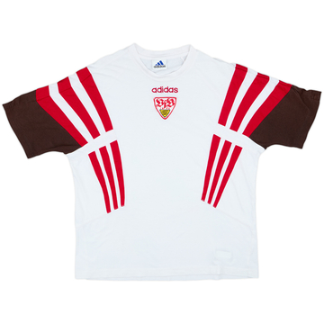 1996-97 Stuttgart adidas Cotton Tee - 8/10 - (XL)