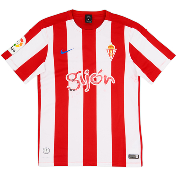2016-17 Sporting Gijon Home Shirt - 4/10 - (S)
