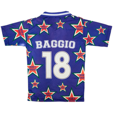 1990s Italy Graphic Shirt Baggio #18 - 8/10 - (S/M)