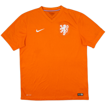 2014-15 Netherlands Home Shirt - 7/10 - (L)