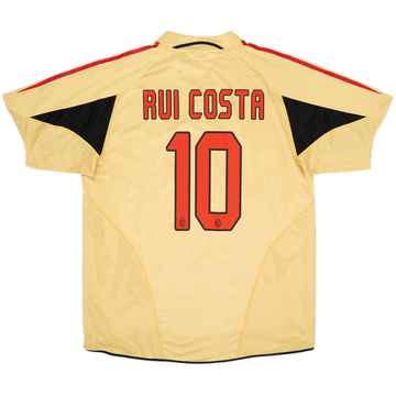 2004-05 AC Milan Third Shirt Rui Costa #10 - 6/10 - (L)