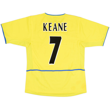 2002-03 Leeds United Away Shirt Keane #7 - 9/10 - (M)