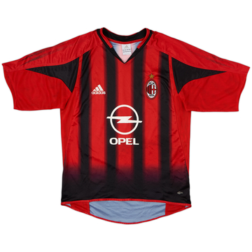2004-05 AC Milan Home Shirt - 4/10 - (S)