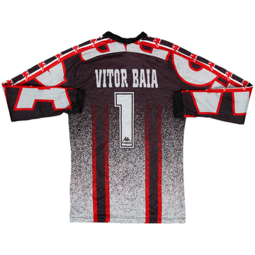 Camiseta de portero básica del Barcelona 1996-97 Vitor Baia #1 - 8/10 - (XS)