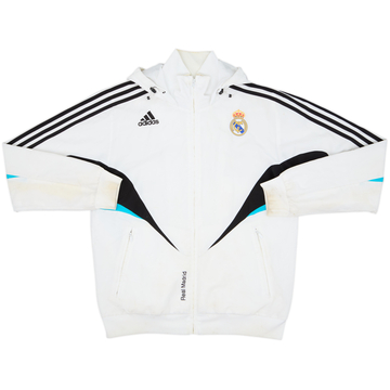 2008-09 Real Madrid adidas Hooded Track Jacket - 5/10 - (M)
