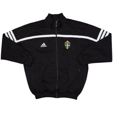 2000-02 Sweden Player Issue adidas Track Jacket - 8/10 - (XL)