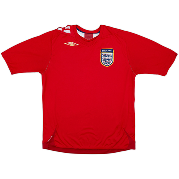 2006-08 England Away Shirt - 4/10 - (M)