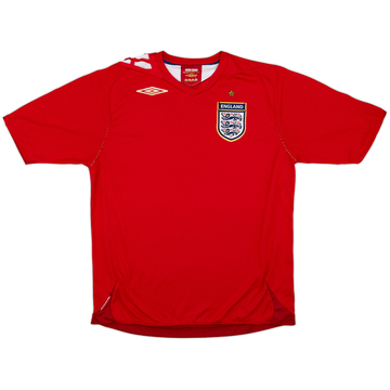 2006-08 England Away Shirt - 5/10 - (L)