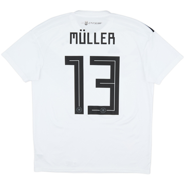 2018-19 Germany Home Shirt Muller #13 - 8/10 - (L)