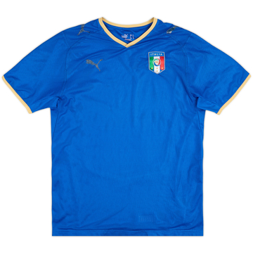 2007-08 Italy Home Shirt - 4/10 - (M)