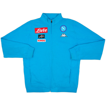 2017-18 Napoli Kappa Track Jacket - 8/10 - (3XL)