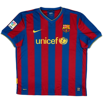 2009-10 Barcelona Home Shirt - 5/10 - (XL)