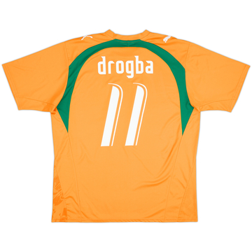 2006-07 Ivory Coast Basic Home Shirt - 6/10 - (XL)