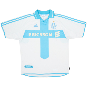 2000-01 Olympique Marseille Camiseta Local - 4/10 - (M)