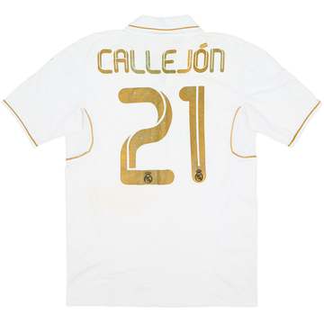 Camiseta de local del Real Madrid 2011-12 Callejon #21 - 5/10 - (S)