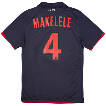 2010-11 Paris Saint-Germain Away Shirt Makelele #4 - 6/10 - (S)