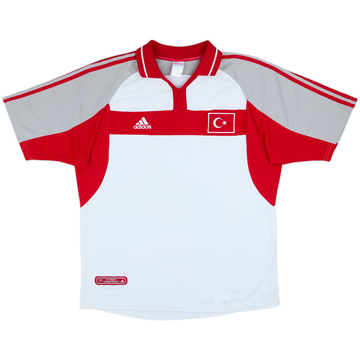 Camiseta de visitante de Turkey 2000-02 - 6/10 - (XL)