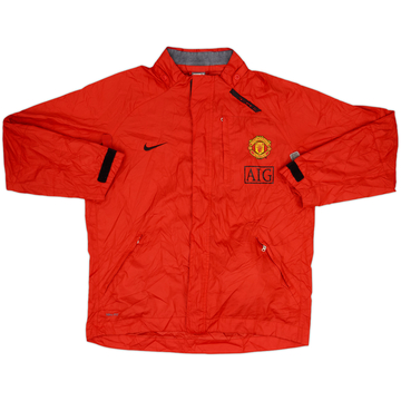2007-08 Manchester United Nike Hooded Rain Jacket - 5/10 - (M)