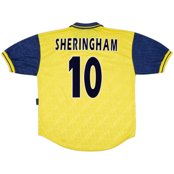 1995-97 Tottenham Third Shirt Sheringham #10 - 8/10 - (L)