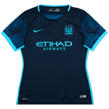 2015-16 Manchester City Away Shirt - 10/10 - (Women's M)