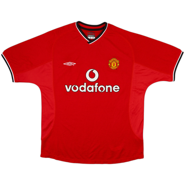 2000-02 Manchester United Camiseta de local - 5/10 - (M)