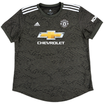 2020-21 Manchester United Away Shirt - 10/10 - (Women's XL)