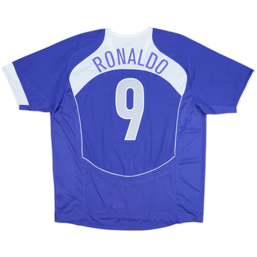 2004-06 Brazil Away Shirt Ronaldo #9 - 6/10 - (XL)