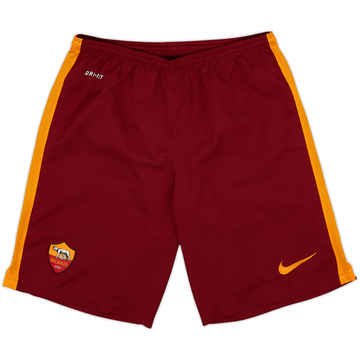 2015-16 Roma Alternate Home Shorts - 9/10 - (S)