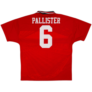 Camiseta de local del Manchester United 1994-96 Pallister #6 - 6/10 - (L)