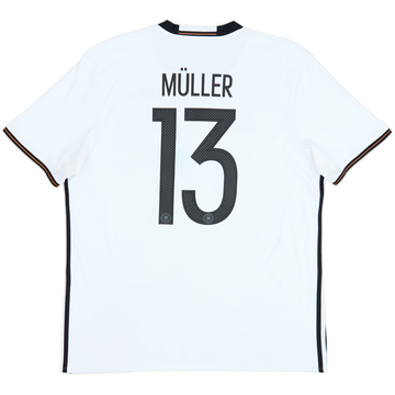 2015-16 Germany Home Shirt Muller #13 - 6/10 - (XL)