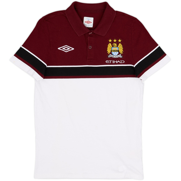 2010-11 Manchester City Umbro Polo Shirt - 9/10 - (S)