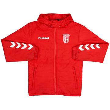 2019-20 Braga Hummel Abrigo acolchado de banquillo - 8/10 - (XL.Niños)