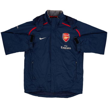 2006-07 Arsenal Nike Abrigo acolchado de banquillo - 7/10 - (S)