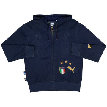 2003-04 Italy Puma Hooded Track Jacket - 5/10 - (L)