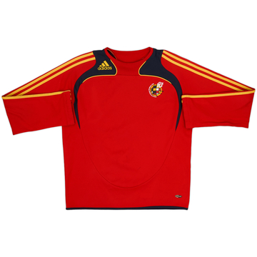 2007-08 Spain adidas Sweat Top - 6/10 - (L)